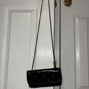 Black Chain Strap Women Bag